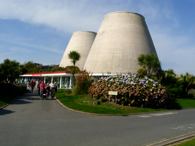 The Landmark theatre, Ilfracombe. View from next to Wildersmouth beach.